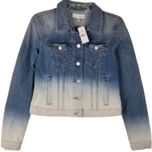 Gradient Blue Denim Jacket